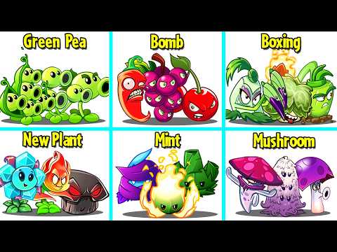 Random 16 Best Team Plants Vs All Zombies - Who Will Win? - PVz 2 Team Plant Battlez