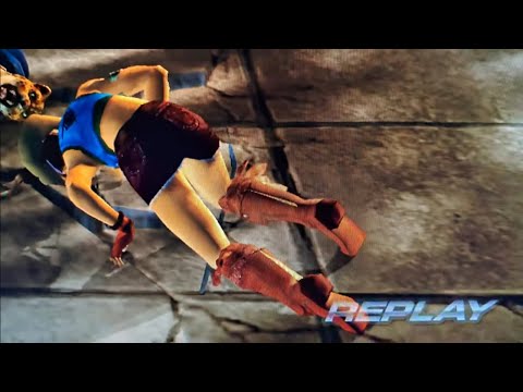 Tekken  5 Dark Ressurection  King Chain Throws on Julia Ko Ryona