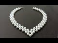 How To Make A Pearl Necklace At Home Useful Easy