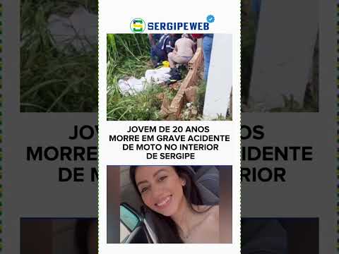 🖤🏍️ JOVEM DE 20 ANOS MORRE EM GRAVE ACIDENTE DE MOTO NO INTERIOR DE SERGIPE