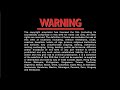 DreamWorks Warning Screen 2001