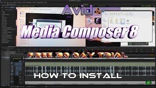 Media Composer 8 Free 30 Day Trial - Install & Open
