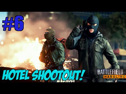 Lets Play Battlefield Hardline E6: Hotel Shootout