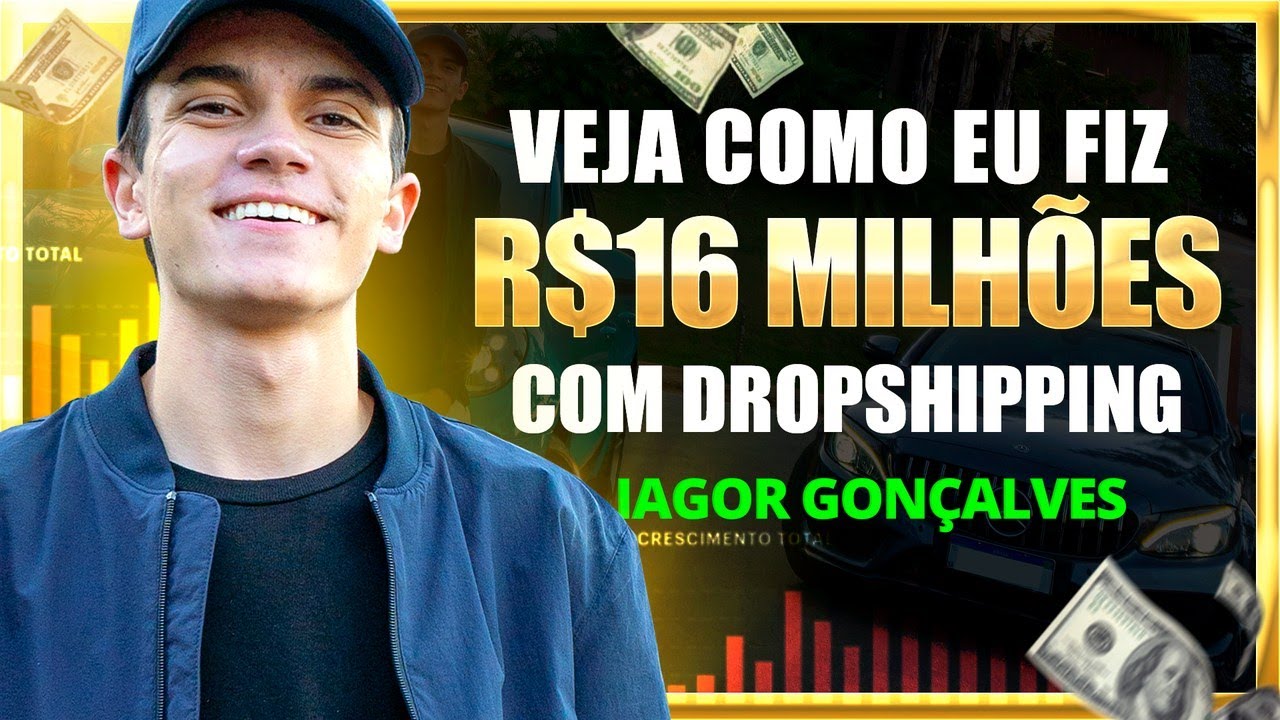 COMO ele FATUROU MILHÕES com DROPSHIPPING aos 17 anos - Iagor Gonçalves | podcast 46