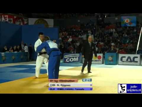 Rijigawa Si (CHN) - Tsimafei Yemelyanau (BLR) [-81kg]