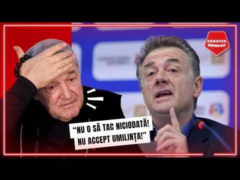 Gigi Becali DECLARA RAZBOI TOTAL arbitrilor si lui Vassaras