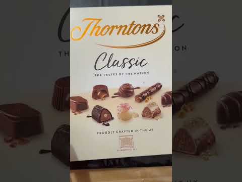 Unboxing Thorntons chocolate #short#asmr