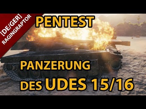 PENTEST: Die Panzerung des UDES 15/16