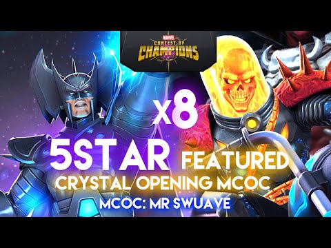 X8 5Star Featured Crystal Opening MCOC