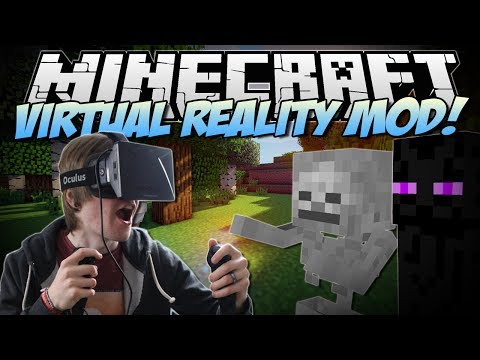 Minecraft | VIRTUAL REALITY MOD! (Razer Hydra & Oculus Rift!) | Mod Showcase