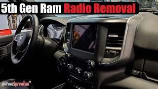 2019+ 5th Generation Ram 2500 / 3500 Stereo / Head Unit Removal (2019+) | AnthonyJ350