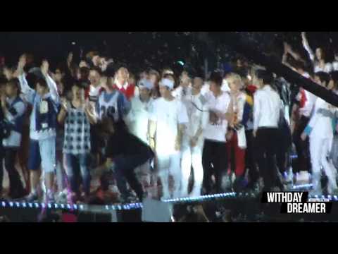 [FANCAM] 140607 Dream Concert ; Ending (Jackson&Mark GOT7 + Peniel&Minhyuk BTOB)