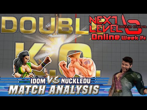 SFV CE Match Analysis: NLBC Online Week 14 GRAND FINALS - Idom (Laura) vs. NuckleDu (Guile)