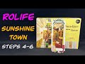 Rolife Sunshine Town Book Nook Build Steps 4 6