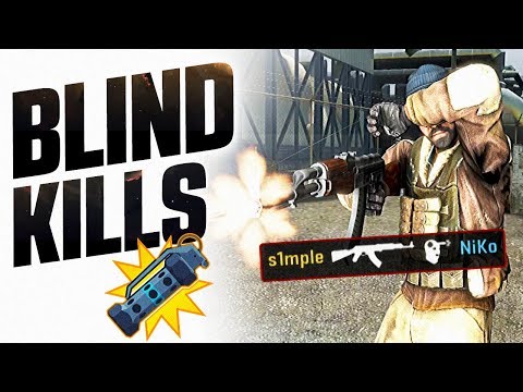 CS:GO - WHEN PROS GET INSANE BLIND KILLS! (VAC MOMENTS)