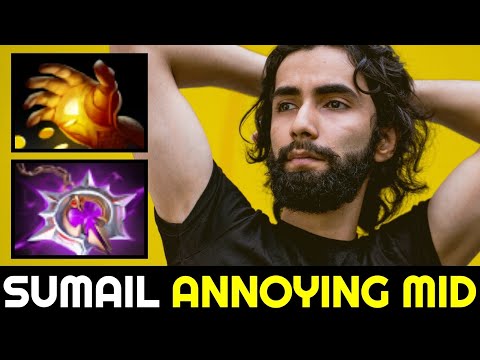 SUMAIL Super Annoying Mid Riki with Midas & Nullifier Build Dota 2
