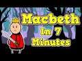 Shakespeare in Seven Minutes: Macbeth Summary #macbeth #shakespeare #gcseenglish