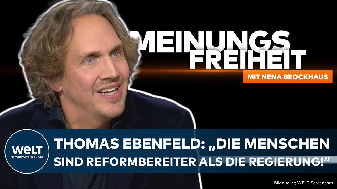 MEINUNGSFREIHEIT: Thomas Ebenfeld – "Die Menschen sind reformbereiter als die Regierung!"