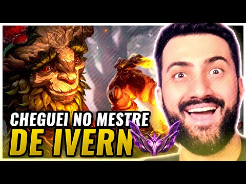 CHEGUEI NO MESTRE JOGANDO DE IVERN!