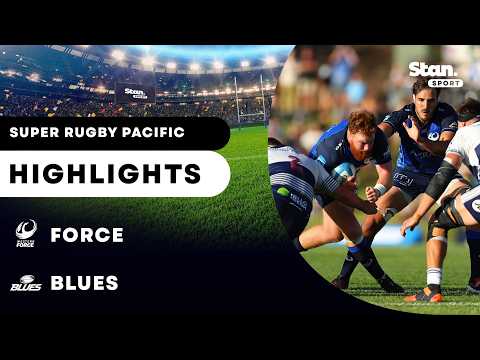 Force v Blues Highlights | Round 2 | Super Rugby Pacific 2026