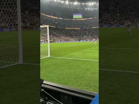 Gonzalo Montiel scores the winning penalty for Argentina in World Cup 2022