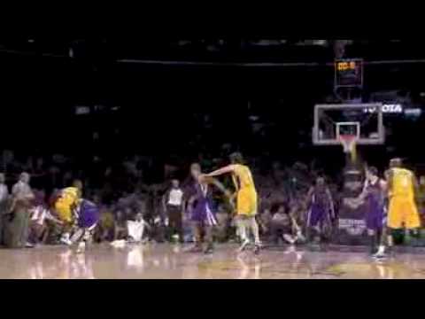 Kobe Bryant hits game winner! [VIDEO 3] 1/1/10 - Lakers vs Kings January 1st NEW YEARS DAY