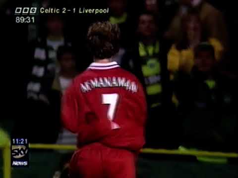 Celtic v Liverpool UEFA Cup 1st Rd 1st Leg 16-09-1997