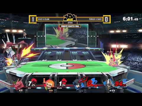 CN:B-Airs #220 - Beast & CoJam vs Porkaye & SAUCE - Winners Quarter-Final - Super Smash Bros. Ultima