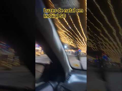 LUZES DE NATAL em INDAIAL Santa Catarina