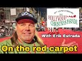 Riding in the 91st Hollywood Christmas Parade on the red carpet with Eric Estrada