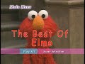 Opening To Sesame Street The Best Of Elmo 2003 DVD