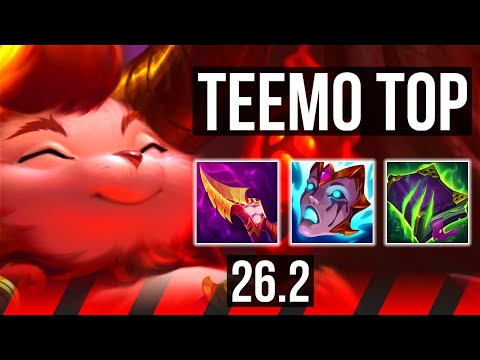 TEEMO vs URGOT (TOP) | 10k gold comeback, 48K damage | KR Challenger | 26.2