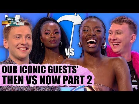 Then vs Now: Legendary WILTY Panelists Over the Years! 🤩 | Would I Lie To You?