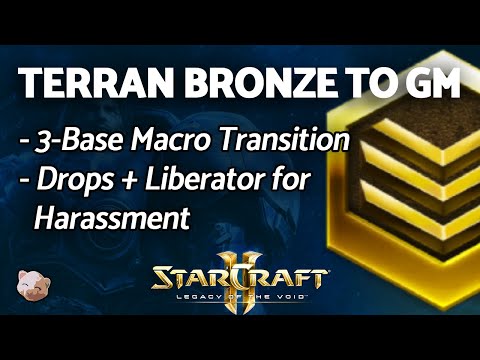 StarCraft 2: Adding a Macro Transition to Beginner Terran Build | PART 3 Bronze to GM Series (B2GM)