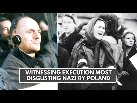 Hanging Execution Of Nazi Who Shot 144 Women At Auschwitz - Hans Aumeier