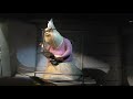 Monsters Inc Ride Attraction Rox Animatronic Character Acknowledging My Camera Disney CA Adventure