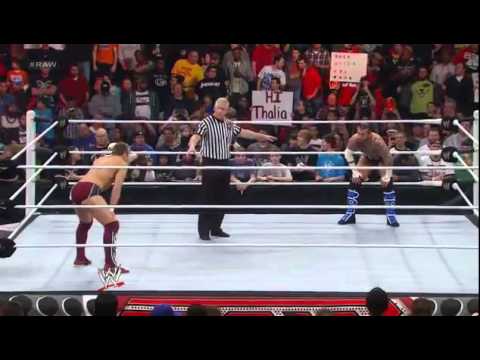WWE Monday Night Raw 30th January 2012