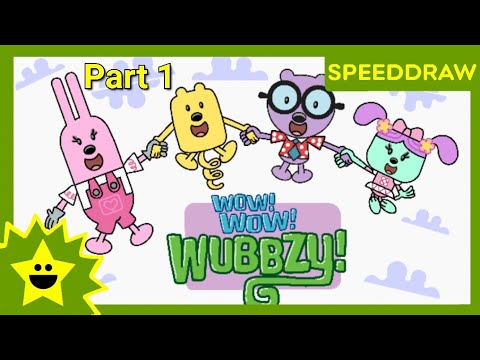 Wow Wow Wubbzy 19th Anniversary (Speeddraw - Part 1)