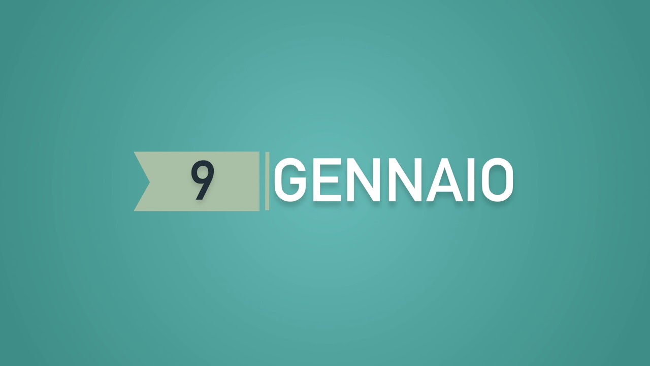 Meditazione Calendario “Parole di Vita” del 09 Gennaio 2021