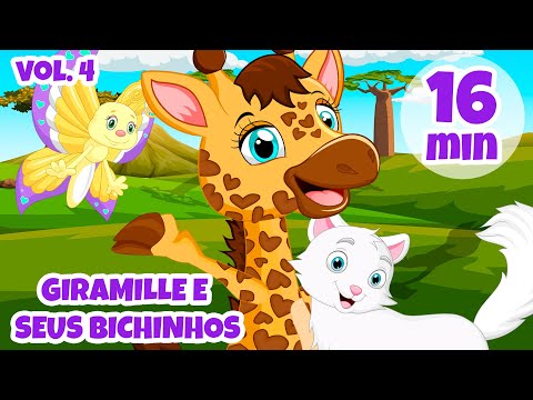 Giramille e Seus Bichinhos Vol. 4 - Giramille 33 min | Desenho Animado Musical
