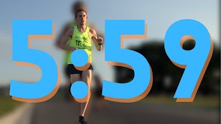 How to Run a SUB 6 MINUTE Mile | Exact Workouts, Paces, and Strategies