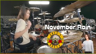 Download Mp3 Guns N Roses November Rain Drum cover by Kalonica Nicx