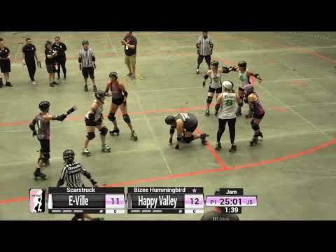 E-Ville vs Happy Valley - 2019 WFTDA Continental Cup-North America West Game 15
