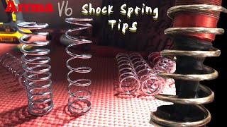 Shock Spring Experiment - 1631 Spring Modification - Arrma V6 Kraton/EXB!!!