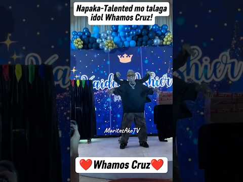 OMG! NAPAKA-TALENTED MO TALAGA IDOL WHAMOS CRUZ!❤️ #shorts @MaritesAkoTV