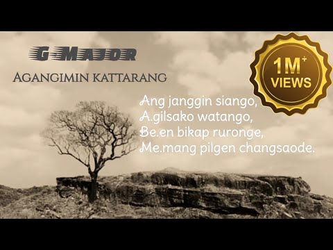 Agangimin kattarang//G-Major Band // Official lyrics video.