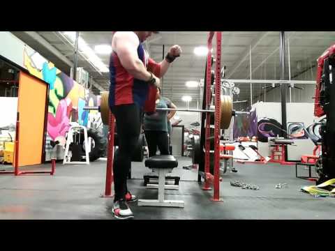Bench Press 278 x 19 Reps With Slingshot - No Energy, Still a PR