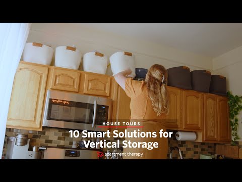 10 Smart Vertical Storage Solutions | Apartment Therapy