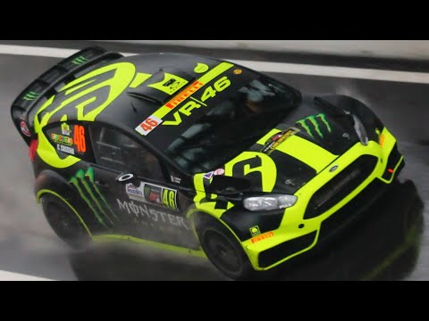 Valentino Rossi at Monza Rally 2014