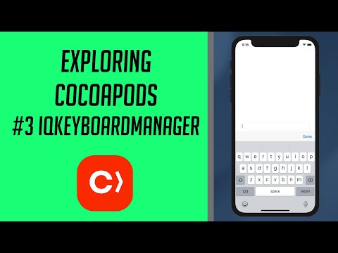 Exploring Cocoapods, #3: IQKeyboardManager